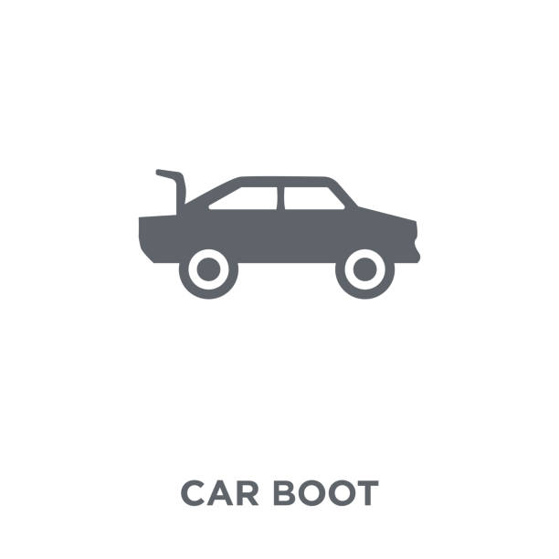 Car Boot Icon From Car Parts Collection Stock Illustration - Download Image  Now - Icon, Open, Abstract - iStock