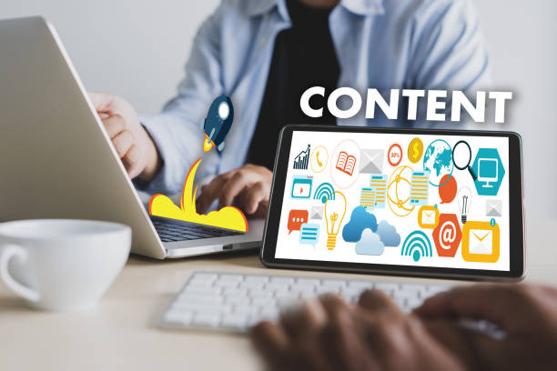 istock Engaging  CONTENT marketing Data Blogging Media Publication Information Vision Content Concept 1068143968