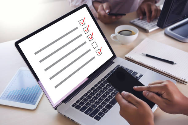 istock businessman SURVEY and Results Analysis Discovery Concept 1068143986