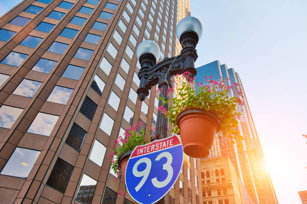 istock Boston downtown streets at sunset 1068159170