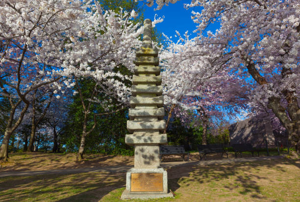 Japanese stone Pagoda