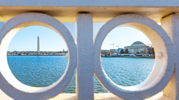 istock Washington Monument and Jefferson Memorial 1068188360