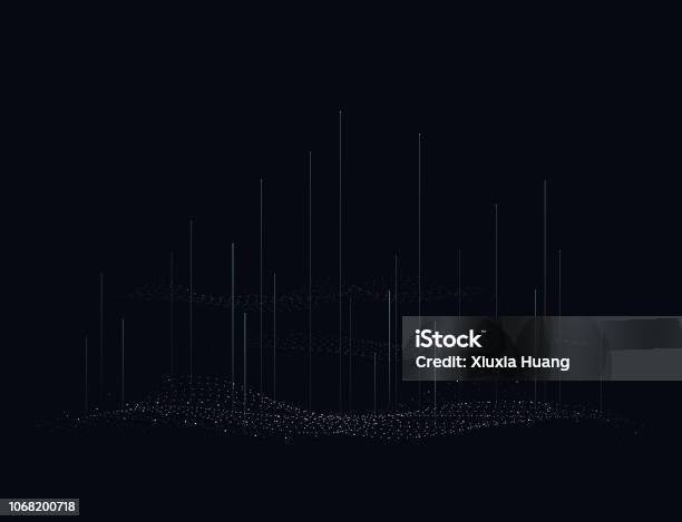Vector Data Collection Abstract Vector Abstract Big Data Visualization Stock Illustration - Download ...
