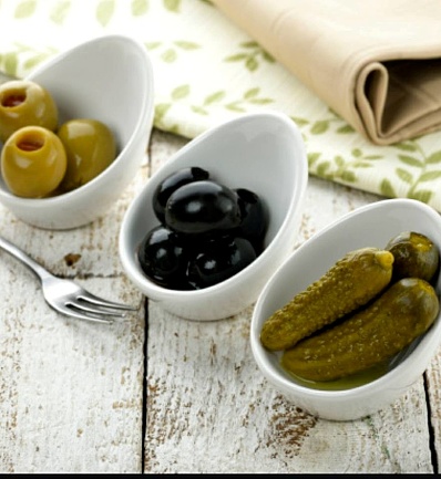 Spanish local pickled food, ready to serve as a tapa