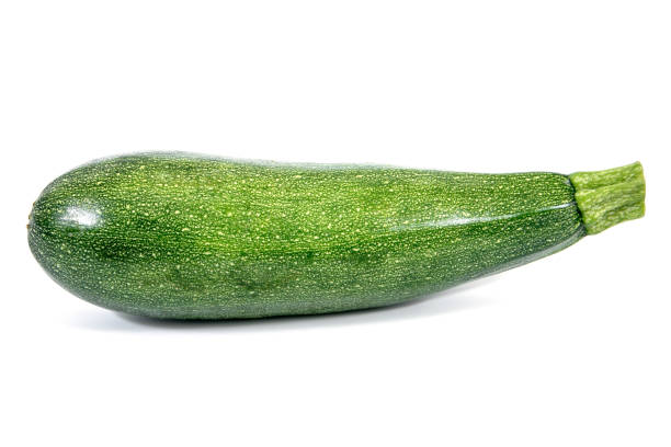 istock Zucchini isolated on white background. Zucchini plant isolated 1068235910