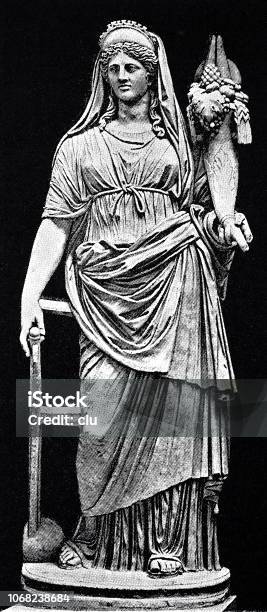 蒂什 幸運女神向量圖形及更多女神圖片 - 女神, 運氣, 古羅馬