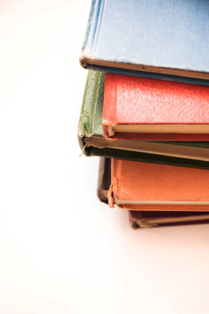 istock Historic Books on White 1068256260