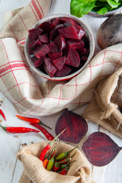 istock an homemade raw  beetroot salad in small bowl 1068259378