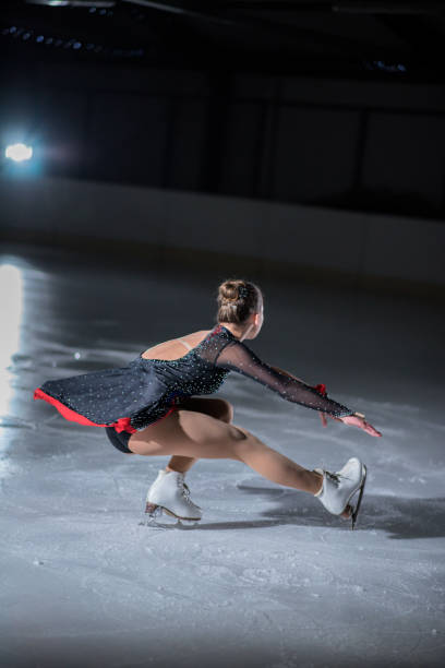 istock Spinning on the ice rink 1068261262