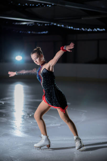 istock Ice skater on the ice 1068261378