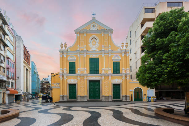St. Dominic's Church, Church in the middle of Senado Square, Macau, China. St. Dominic's Church, Church in the middle of Senado Square, Macau, China. macao photos stock pictures, royalty-free photos & images