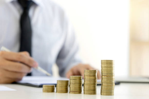 istock Young Business man insurance agent show document contract 1068268668