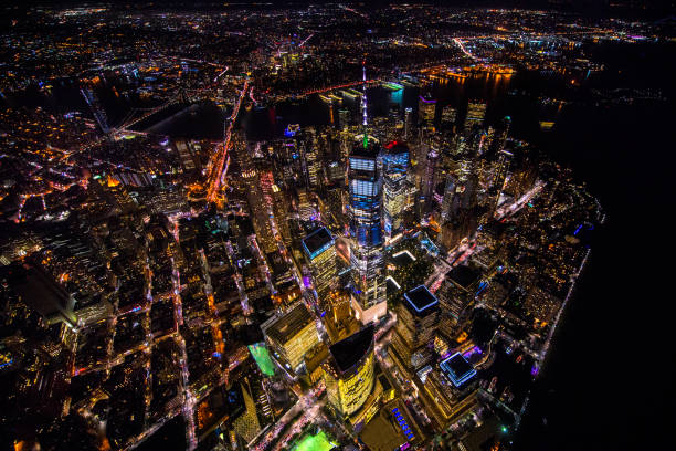 istock One World Trade Center in New York at night 1068280964