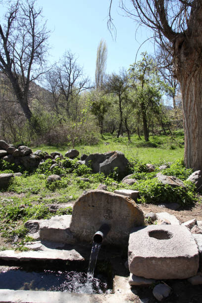 istock healthy groundwater fountain on mountain 1068288952