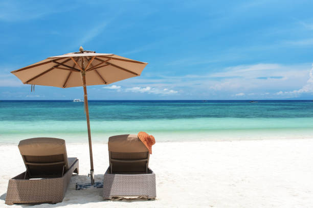 istock Summer Beach Holiday Copy Space Scene 1068300306