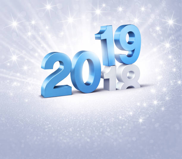 istock Happy New Year 2019 greeting card symbol 1068306600
