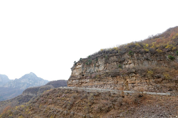 Kunshan Wall highway, Shanxi, Lingchuan, China\