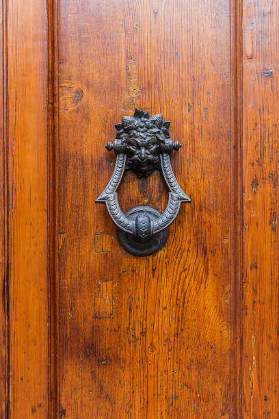 istock Texture of old wooden door 1068326498
