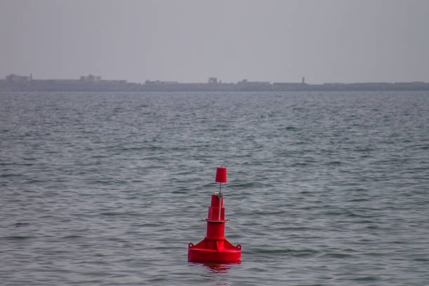 istock Buoy in the sea. 1068332272