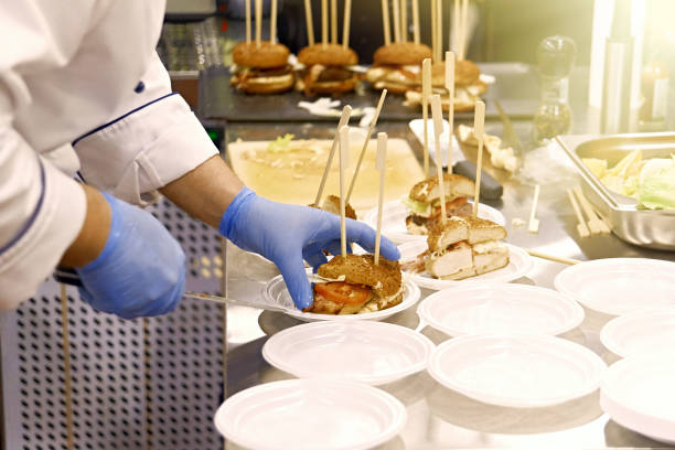 istock A closeup of a hamburger cooking process. 1068334906
