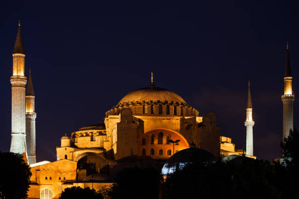 istock Hagia Sophia In Istanbul At Night 1068341332