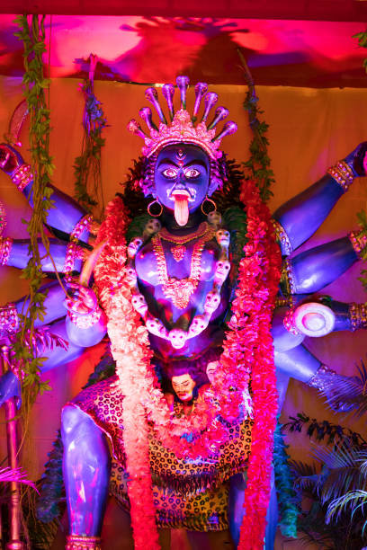 Hindi Goddess Kali Image Stock Photo - Download Image Now - Kālī - Deity,  Blood, Culture of India - iStock