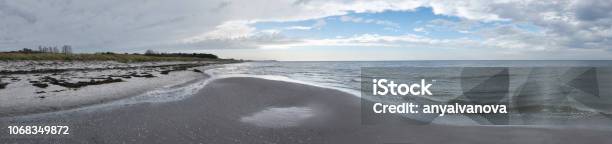Unquiet Baltic Sea After A Storm In Island Hiddensee In Northern Germany Stock Photo - Download Image Now
