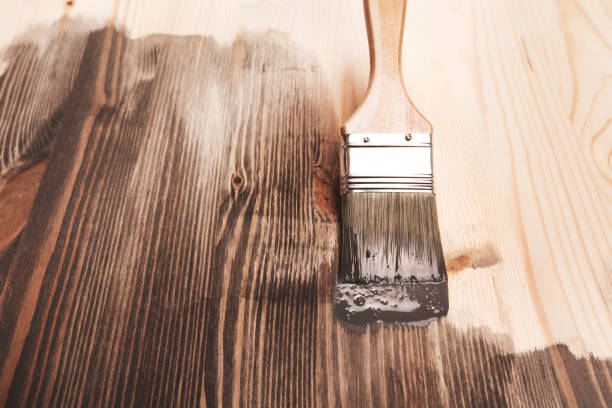 istock Smear of paint brush 1068352302