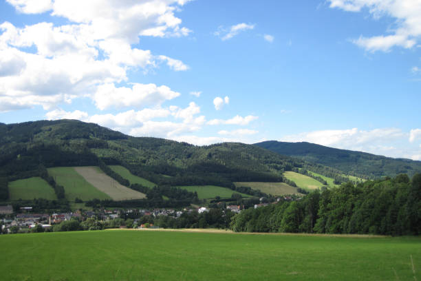 istock Jeseniky mountains in the early spring 1068354608