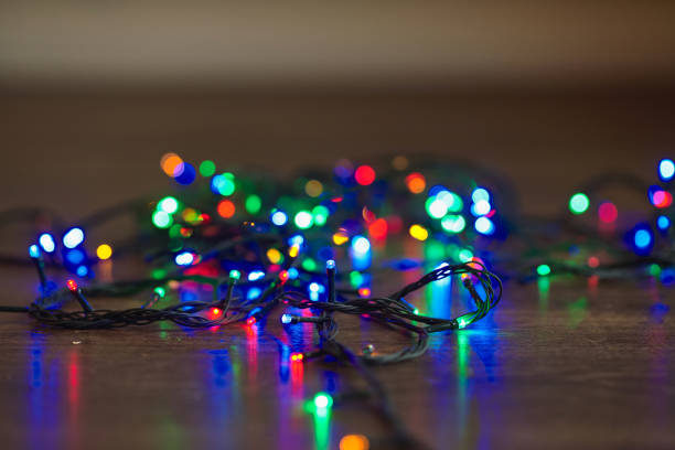istock Christmas garland,background. 1068362458