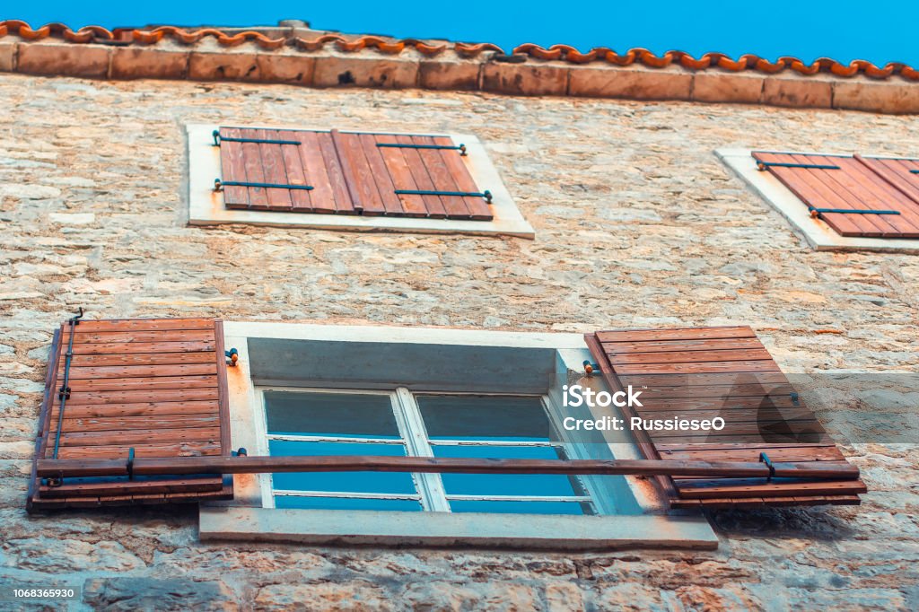 Old Window Applications Old Shuttered Windows Stock Photo - Download Image Now - Aging Process ...