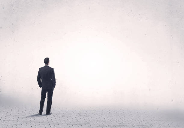 istock Elegant person standing with his back 1068372918