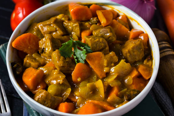 istock Curry and carrot beef sirloin 1068373178