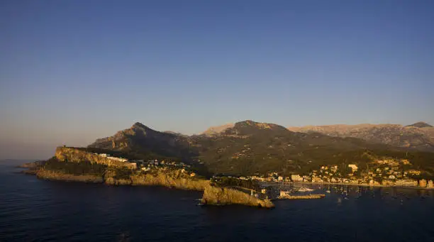 Panorama of Port de Sóller, Mallorca
