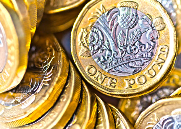 istock Pile of one pound coins 1068393966