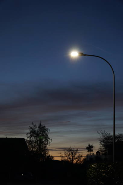 istock Street lamp at night 1068401124