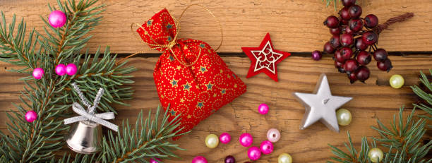 istock still life with christmas neddles and colored  decoration 1068403250