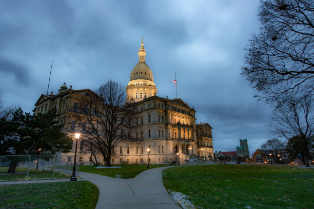 istock Michigan State Capitol - Lansing, Michigan 1068406878