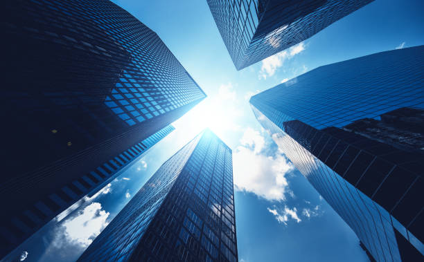 istock low angle view of the skyscrapers in nyc 1068416494