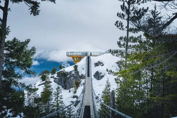 Bridge on Mount Garibaldi, British Columbia