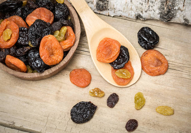 istock Still life with dried fruits 1068425624