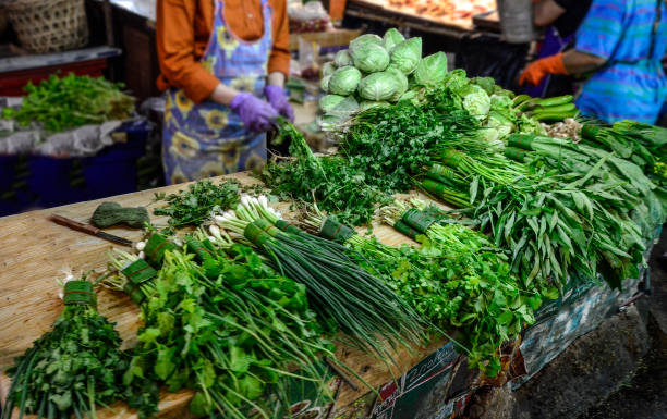 istock Bunching greens in Thailand 1068438606