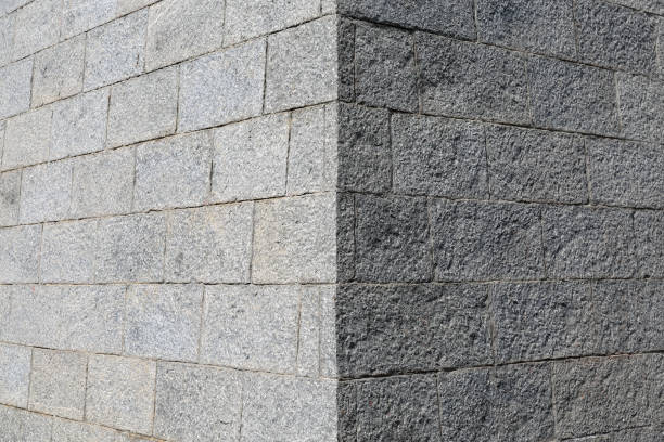 istock Corner of Stone wall in old town China 1068445932
