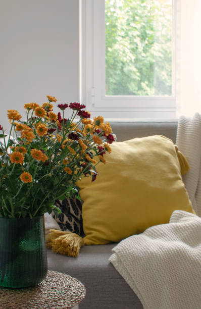 istock Scandinavian autumn inspired home decor 1068452806