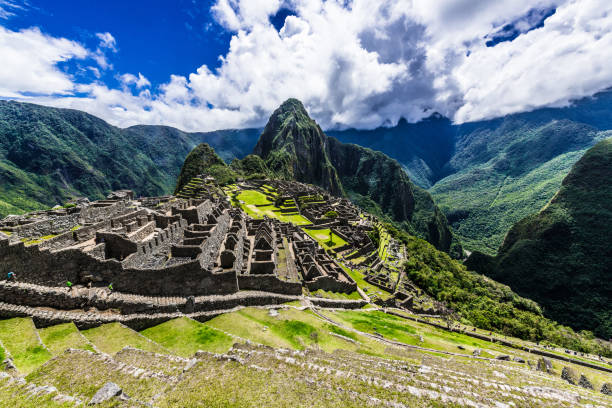 istock Green terraces of Machu Picchu 1068460054