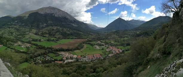 istock Opi - Overview from Belvedere La Foce 1068460868