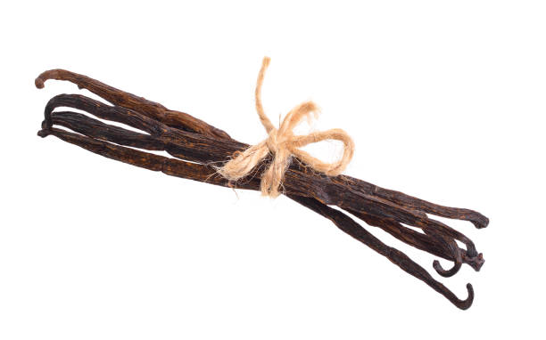 istock Vanilla pods. Isolated on white background. Full depth of field 1068470912