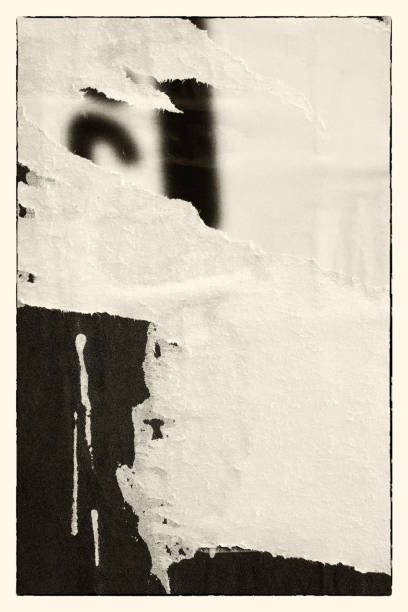 istock Blank brown beige old paper crumpled creased ripped torn posters grunge textures backdrop backgrounds placard 1068477856