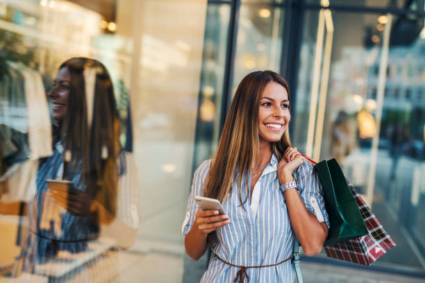 istock Girl at shopping 1068480044