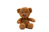 teddy bear isolated on white background